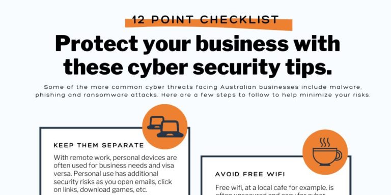cyber security business checklist